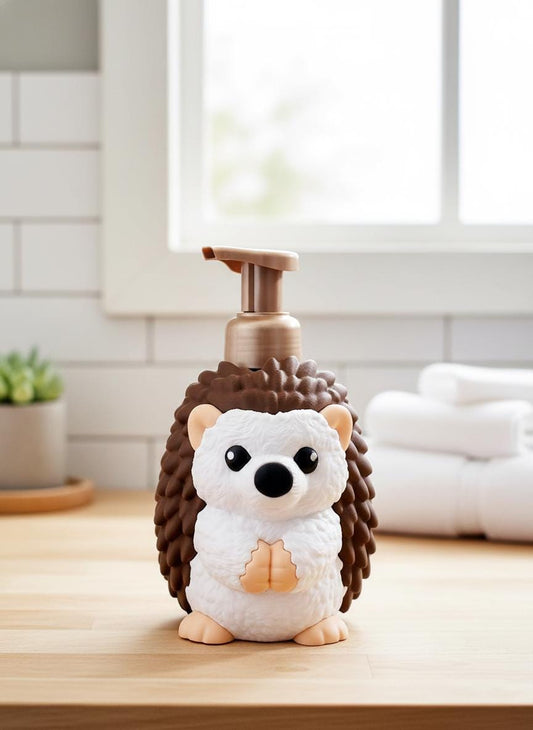 Hedgehog Soap Holder - Fits Standard Foaming Soap Bottles