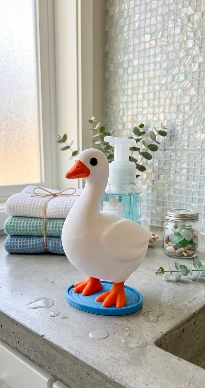 Porch Goose Foaming Soap Holder - Fits Standard Foaming Soap Bottles