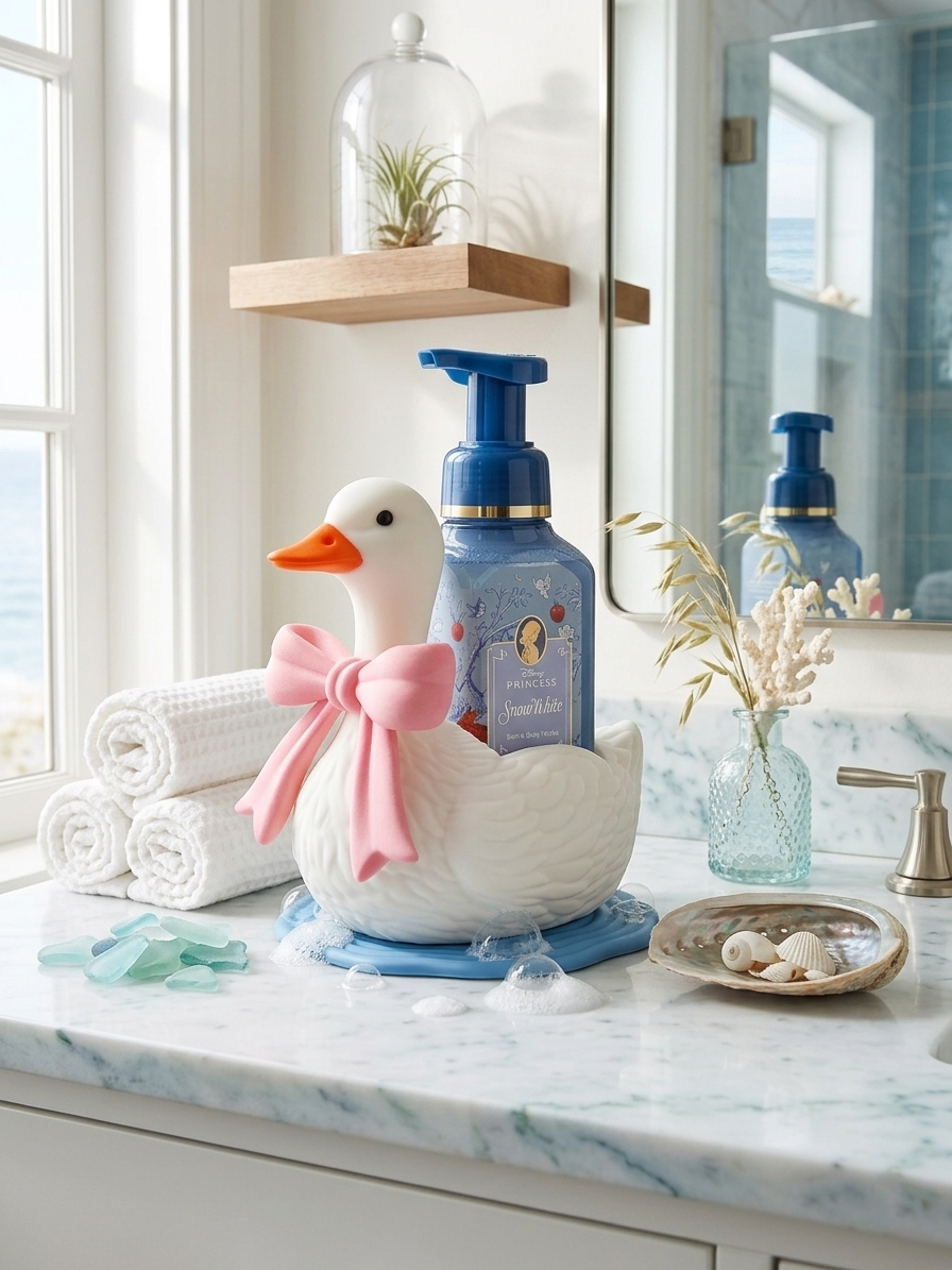 Goose Soap Holder - Fits Standard Foaming Soap Bottles